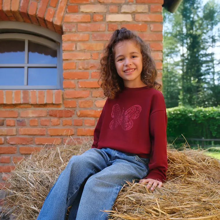 Cool Club, Hanorac pentru fete, claret