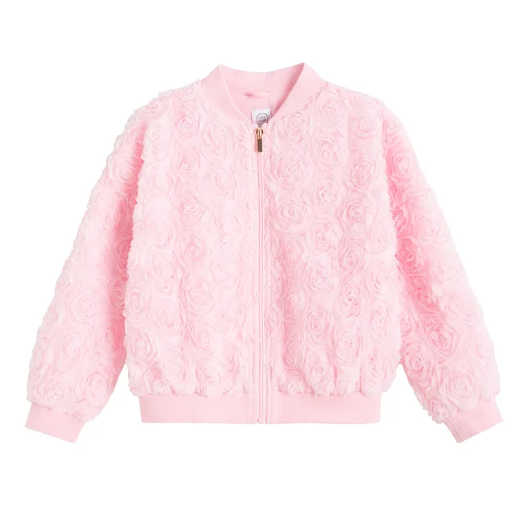 Cool Club, Hanorac pentru fete, cu fermoar, roz