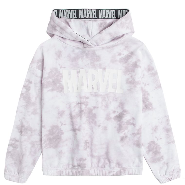 Cool Club, Hanorac pentru fete, mix, tie dye, imprimeu Marvel Super Heroes