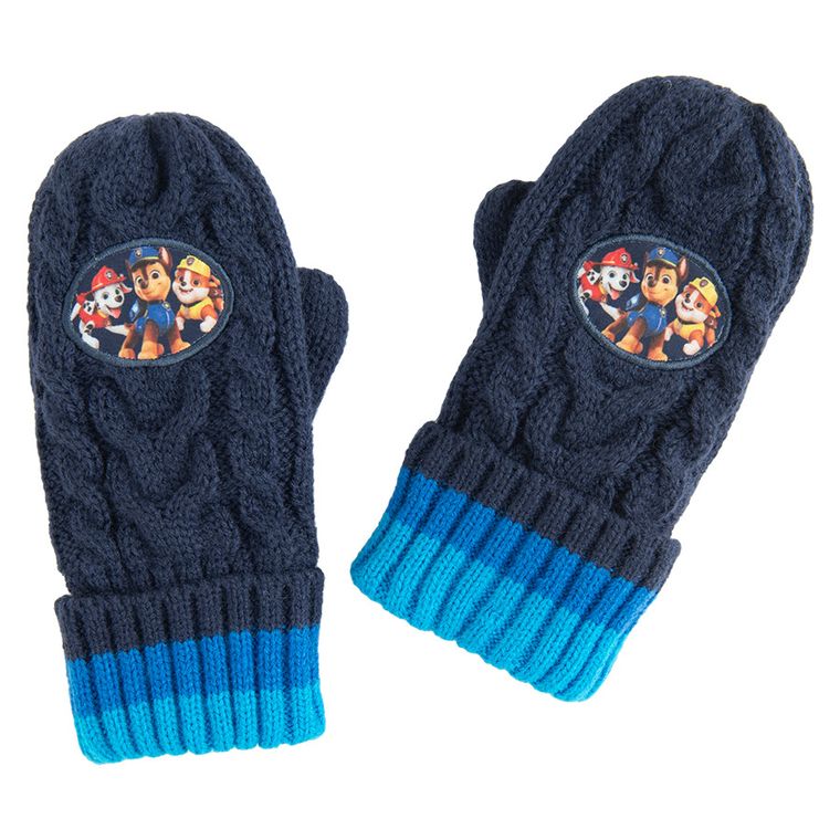 Cool Club, Manusi pentru baieti, albastru, imprimeu Paw Patrol