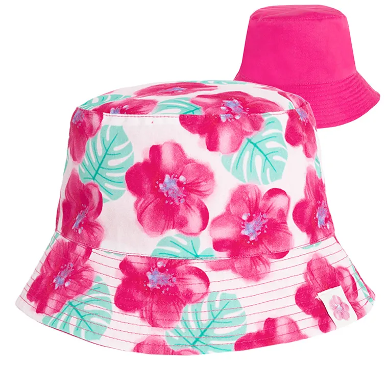 Cool Club, Palarie pentru fete, cu doua fete, roz