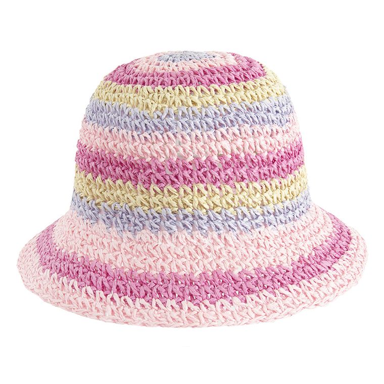 Cool Club, Palarie pentru fete, de paie, roz