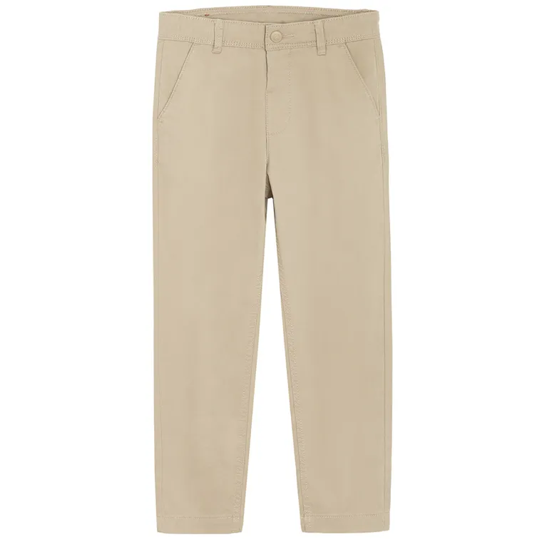 Cool Club, Pantaloni din material textil pentru baieti, bej