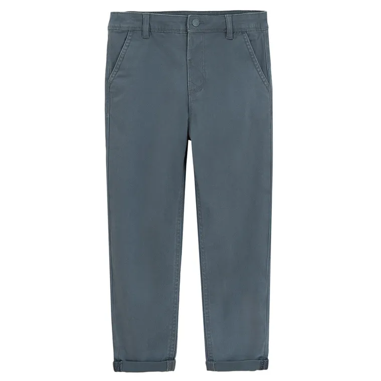 Cool Club, Pantaloni din material textil pentru baieti, chino, albastru