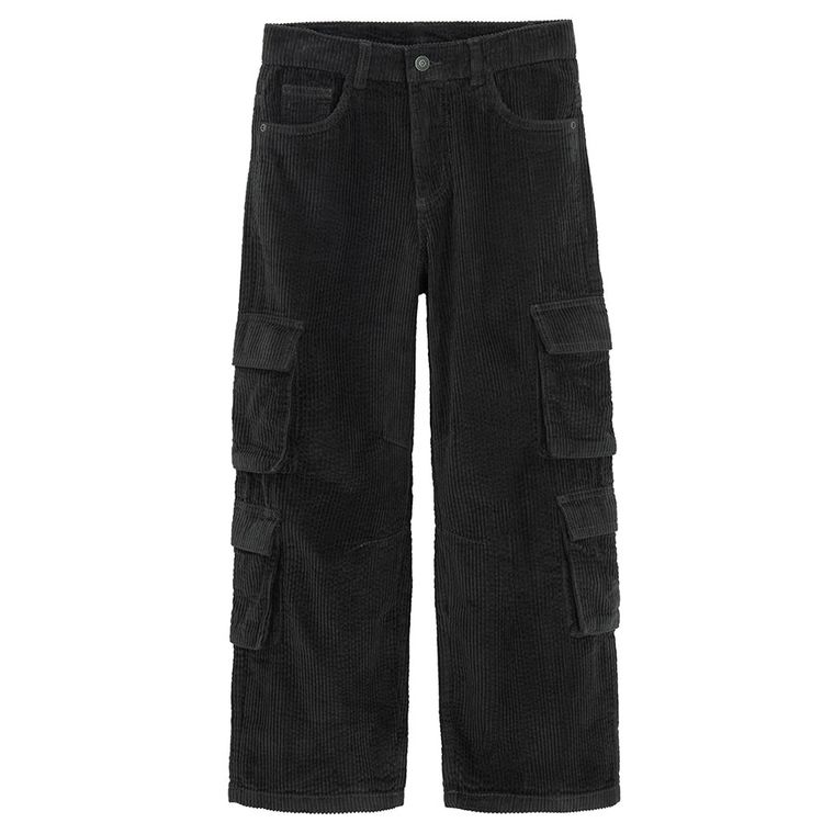 Cool Club, Pantaloni din material textil pentru baieti, granit
