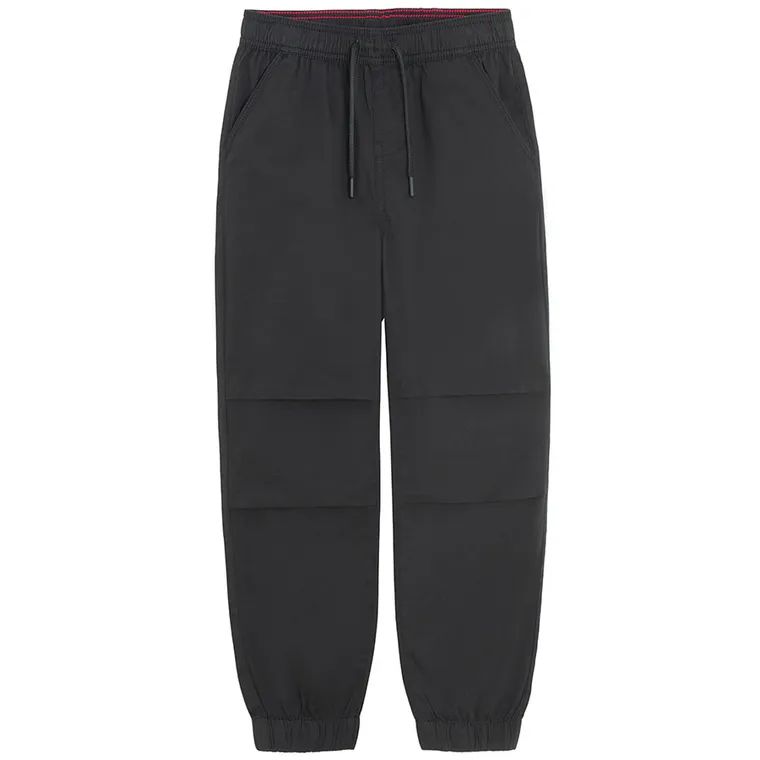 Cool Club, Pantaloni din material textil pentru baieti, jogger, negru