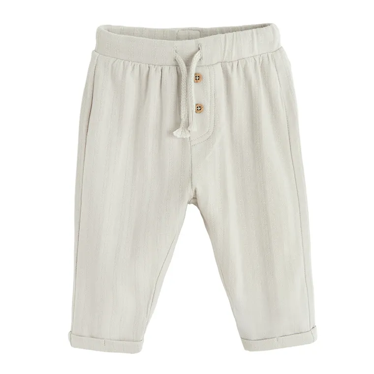 Cool Club, Pantaloni din material textil pentru baieti, kaki