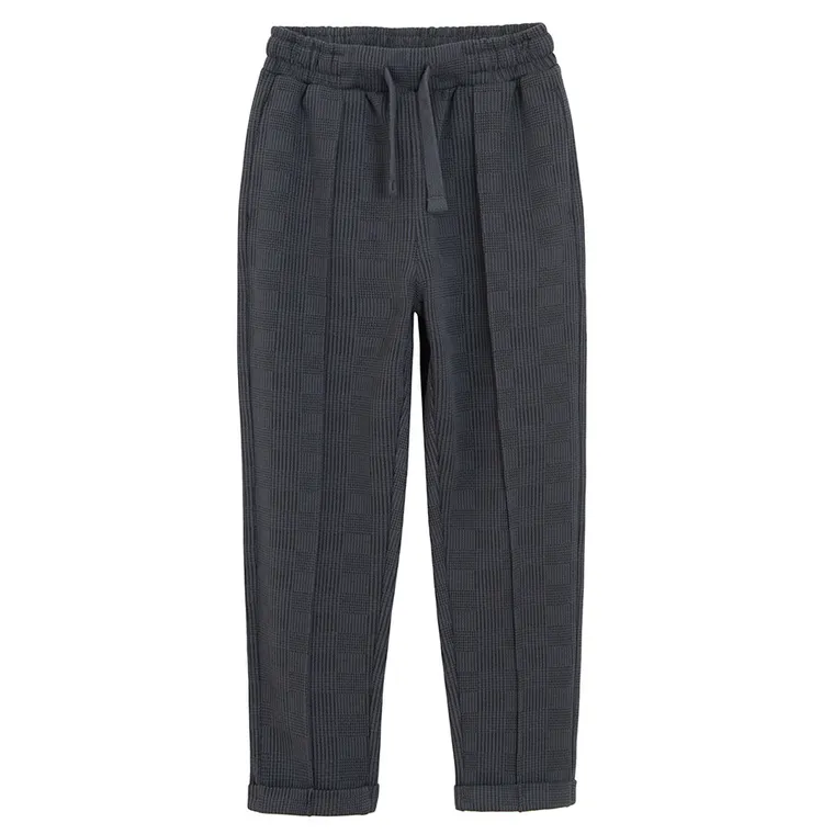 Cool Club, Pantaloni din material textil pentru baieti, loose, gri