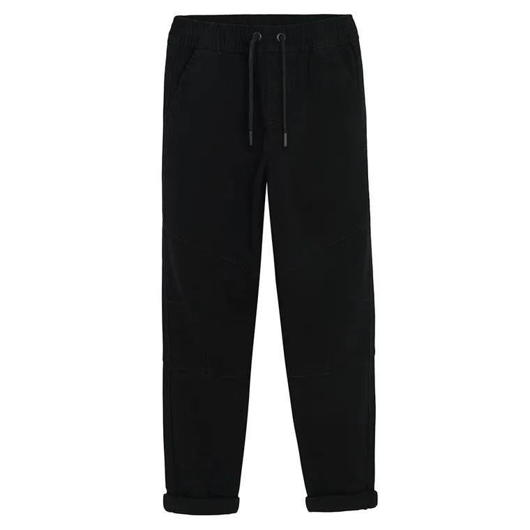 Cool Club, Pantaloni din material textil pentru baieti, negru