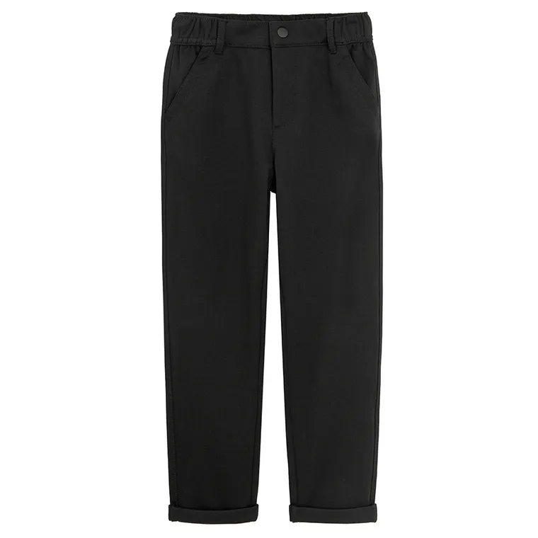Cool Club, Pantaloni din material textil pentru baieti, negru