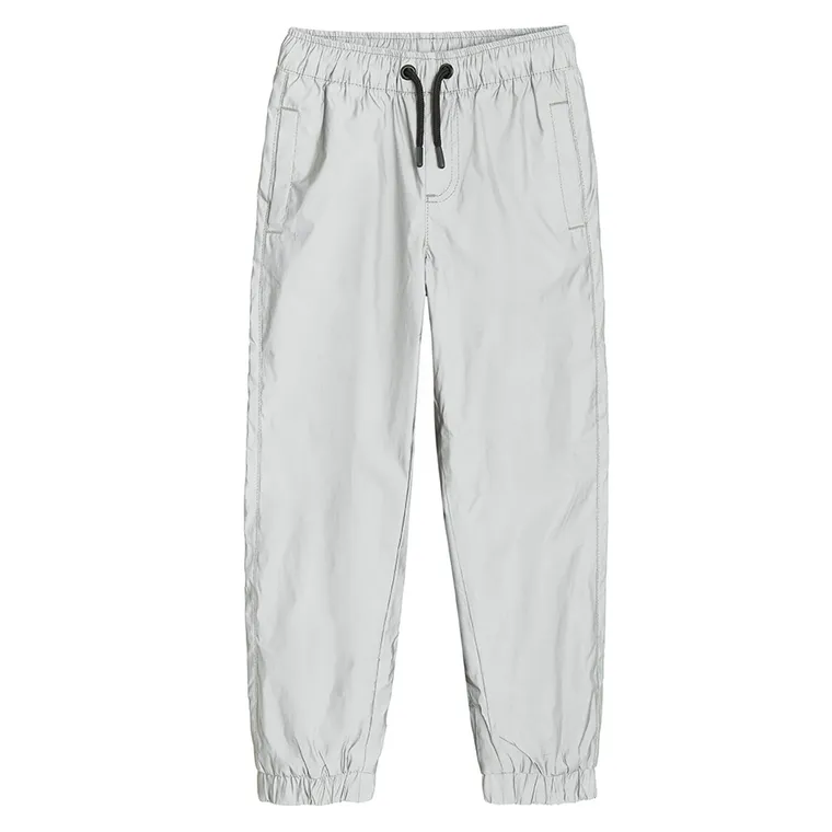 Cool Club, Pantaloni din material textil pentru baieti, reflectorizant, argintiu
