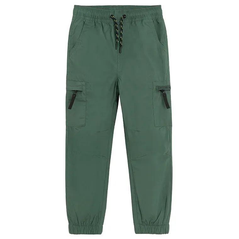 Cool Club, Pantaloni din material textil pentru baieti, turcoaz