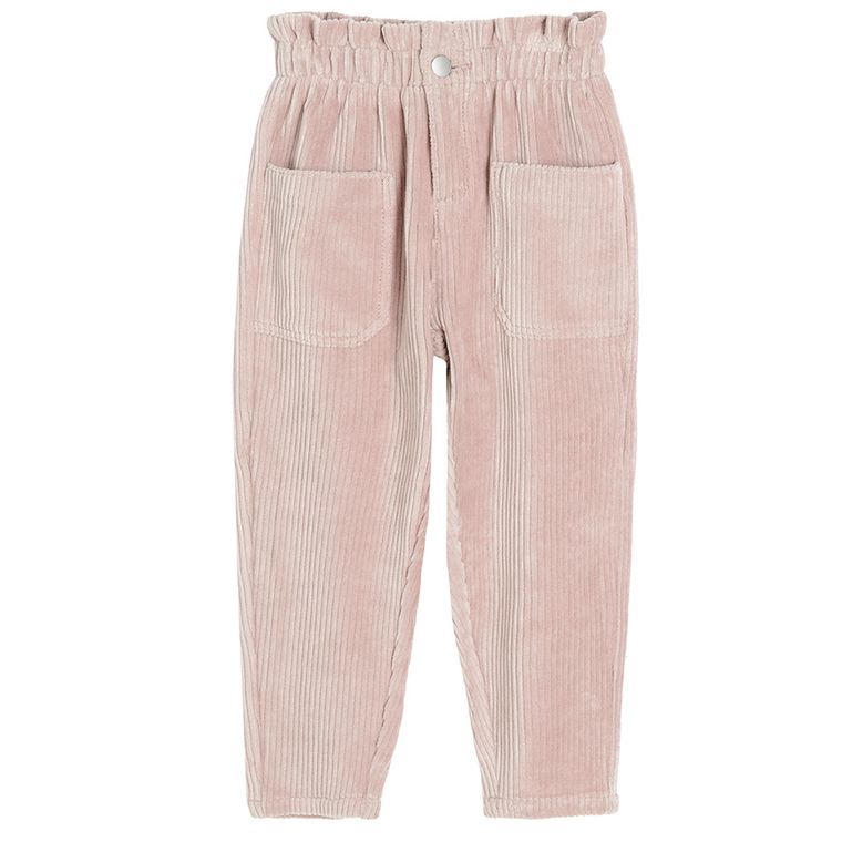 Cool Club, Pantaloni din material textil pentru fete, culoare roz