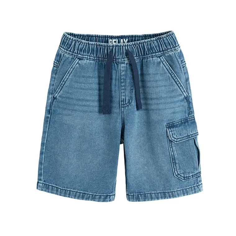 Cool Club, Pantaloni scurti de blugi pentru baieti, relaxed, albastru