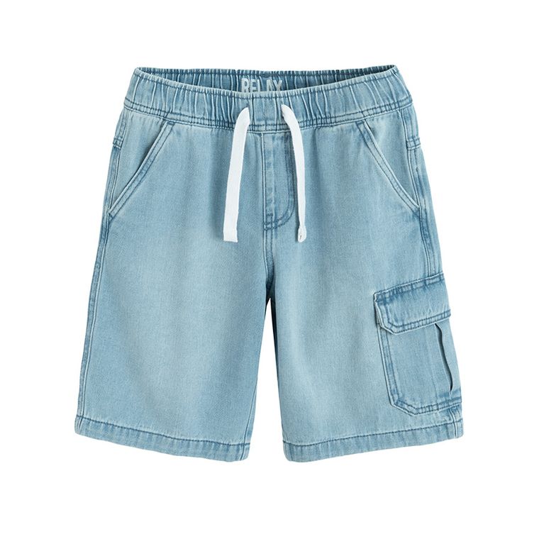 Cool Club, Pantaloni scurti de blugi pentru baieti, relaxed, albastru