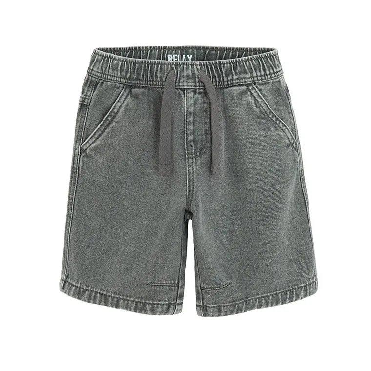 Cool Club, Pantaloni scurti de blugi pentru baieti, relaxed, gri