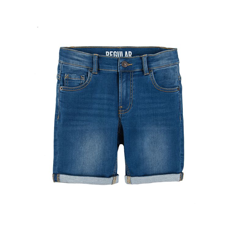 Cool Club, Pantaloni scurti de blugi pentru baieti, tip regular, denim