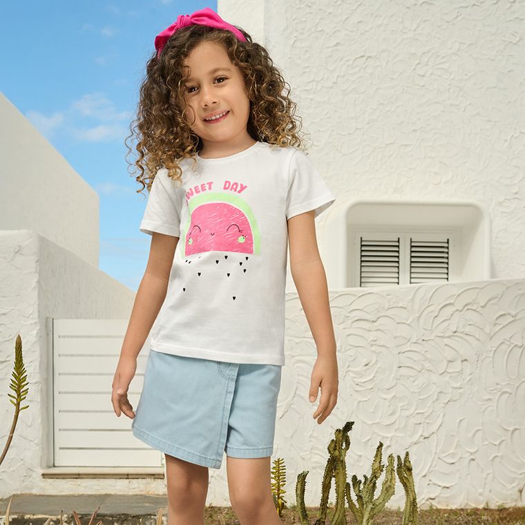 Cool Club, Pantaloni scurti de blugi pentru fete, albastru