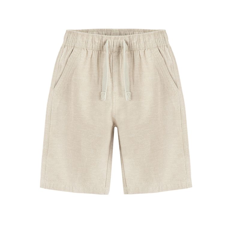 Cool Club, Pantaloni scurti pentru baieti, cu in, relaxed, bej