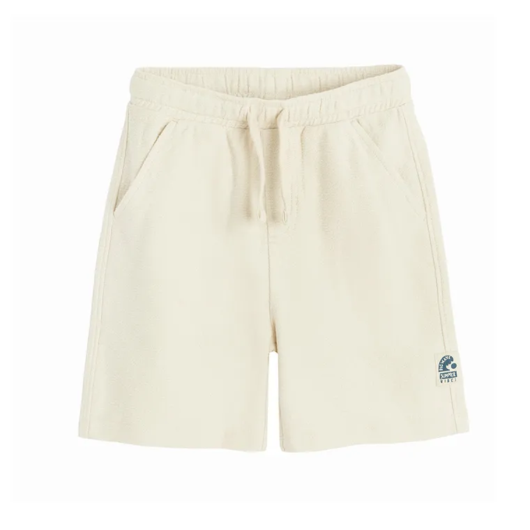 Cool Club, Pantaloni scurti pentru baieti, loose, bej