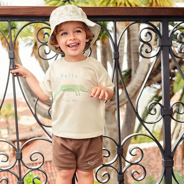 Cool Club, Pantaloni scurti pentru baieti, maro