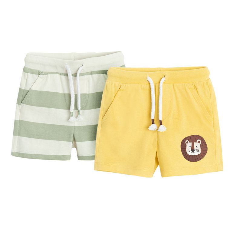 Cool Club, Pantaloni scurti pentru baieti, mix, set, 2 buc.
