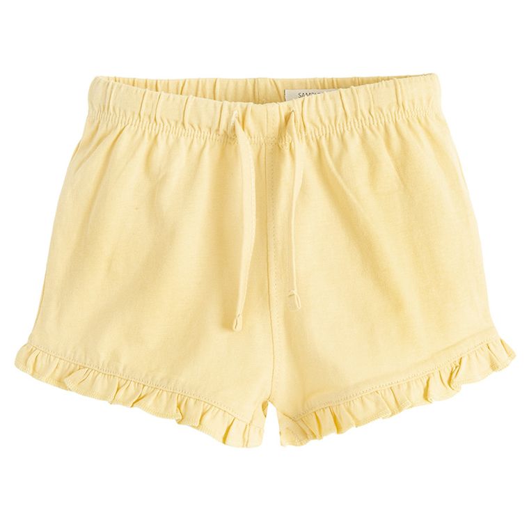 Cool Club, Pantaloni scurti pentru fete, galben