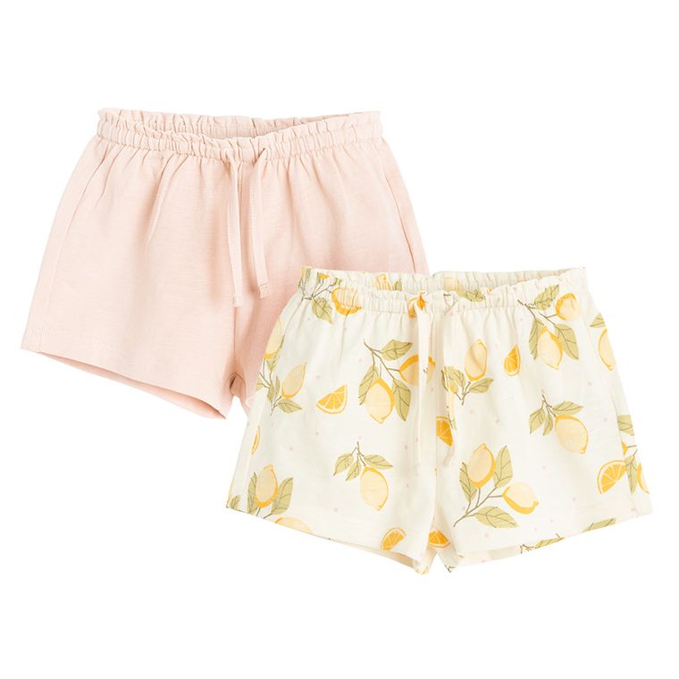 Cool Club, Pantaloni scurti pentru fete, mix, set, 2 buc.