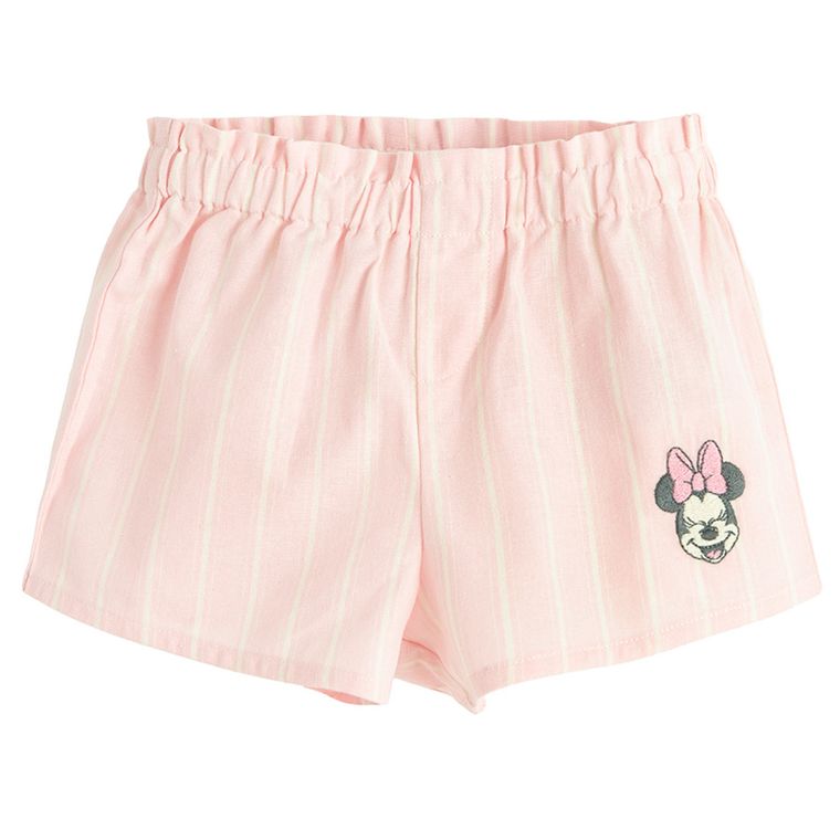 Cool Club, Pantaloni scurti pentru fete, roz, imprimeu Minnie Mouse