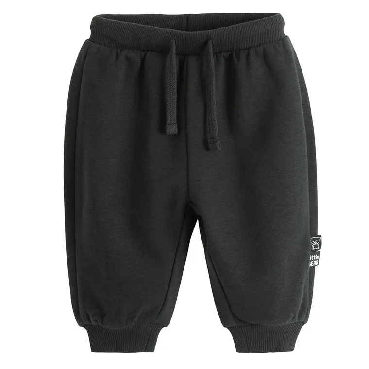 Cool Club, Pantaloni trening pentru baieti, baggy, negru