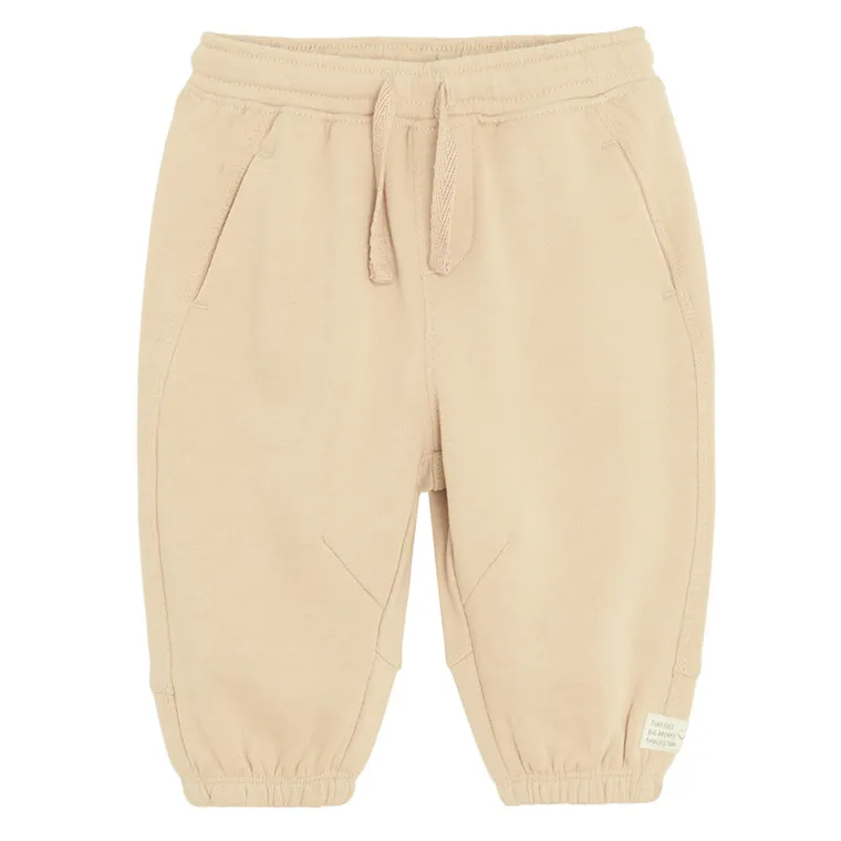 Cool Club, Pantaloni trening pentru baieti, bej