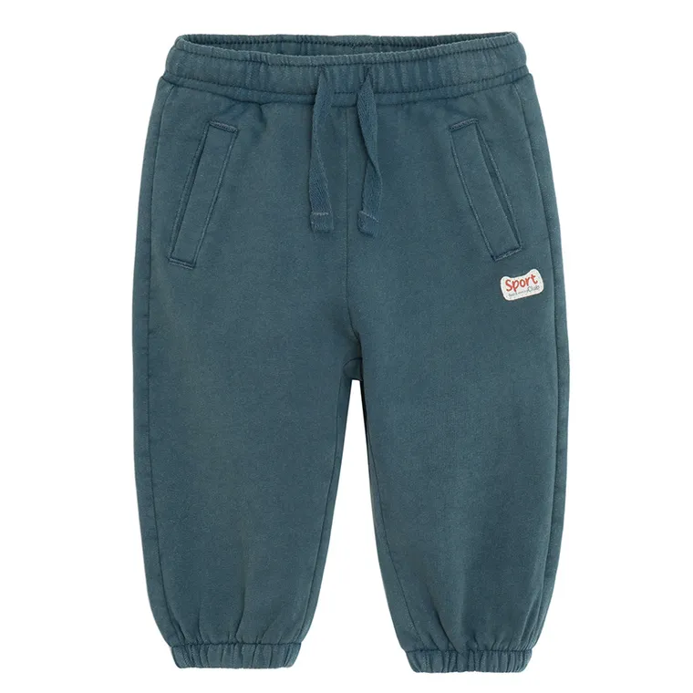 Cool Club, Pantaloni trening pentru baieti, caldurosi, bleumarin