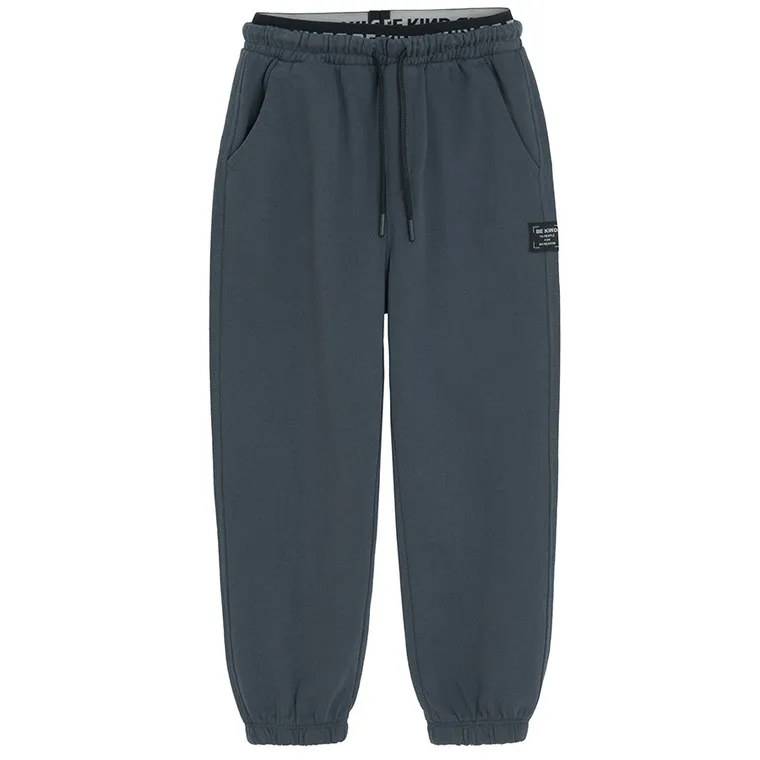 Cool Club, Pantaloni trening pentru baieti, loose, granit