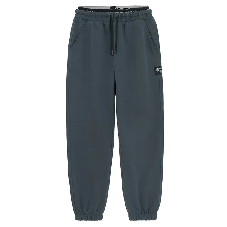 Cool Club, Pantaloni trening pentru baieti, loose, gri