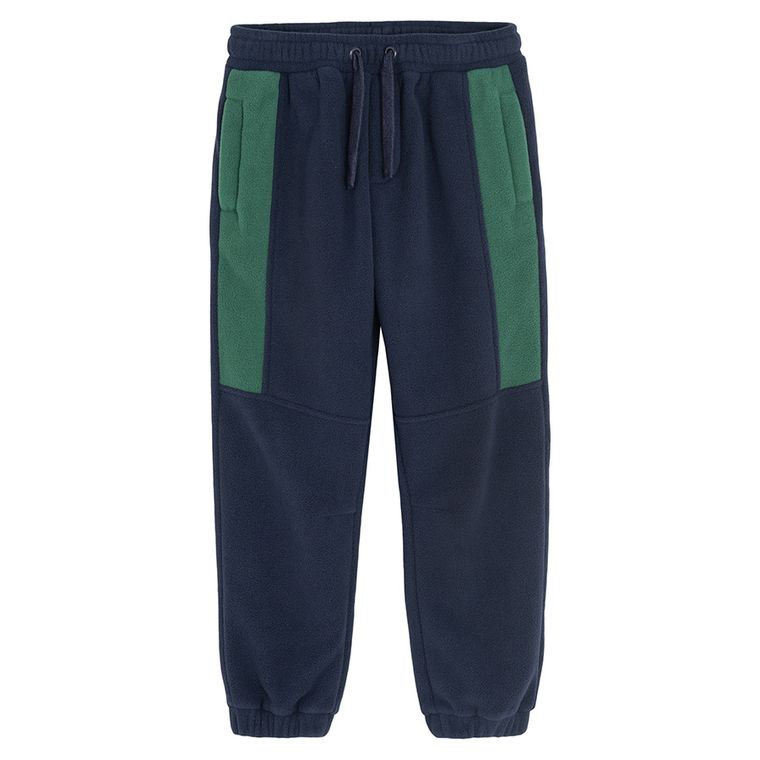 Cool Club, Pantaloni trening pentru baieti, polar, bleumarin