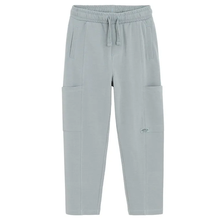 Cool Club, Pantaloni trening pentru baieti, relaxed, gri