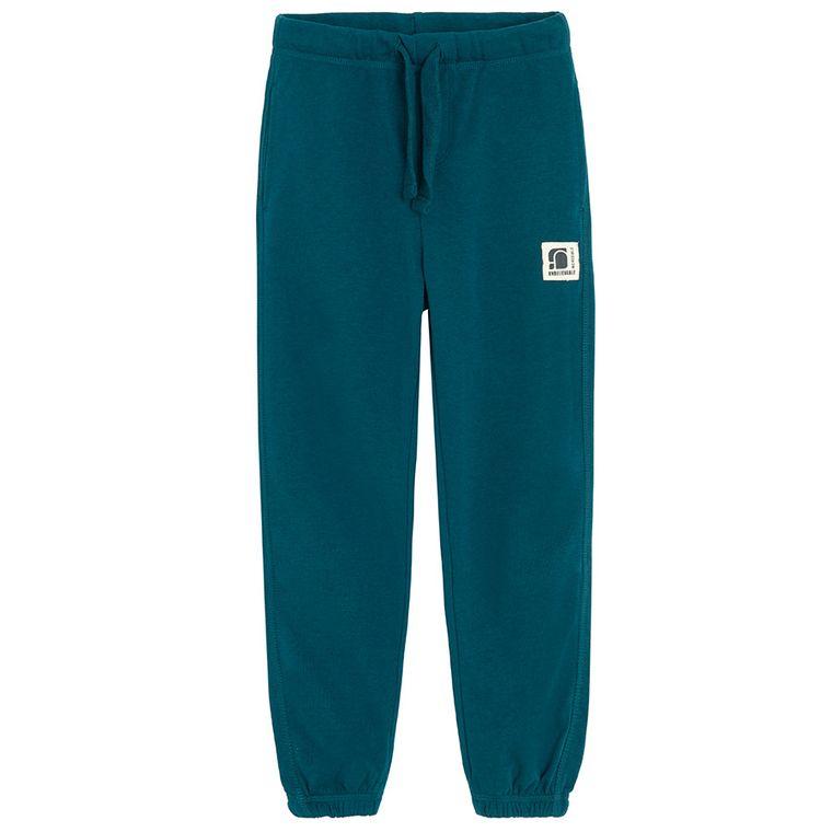 Cool Club, Pantaloni trening pentru baieti, turcoaz