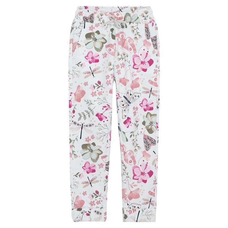 Cool Club, Pantaloni trening pentru fete, alb