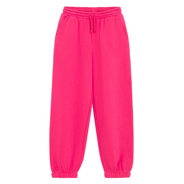 Cool Club, Pantaloni trening pentru fete, caldurosi, roz