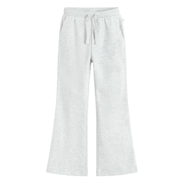 Cool Club, Pantaloni trening pentru fete, flare, gri