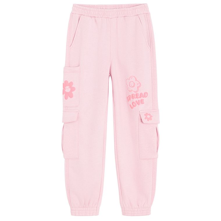 Cool Club, Pantaloni trening pentru fete, roz