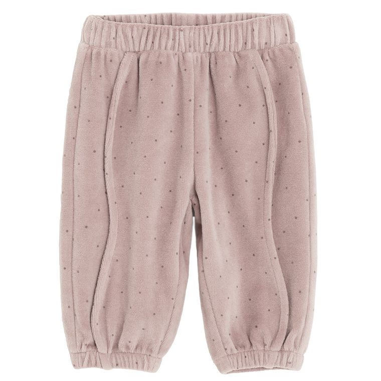 Cool Club, Pantaloni trening pentru fete, velur, violet