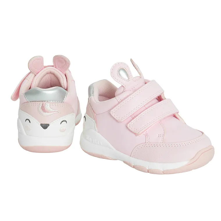 Cool Club, Pantofi sport pentru fete, roz, parfumati, brant din piele, talpa Bio-Flex