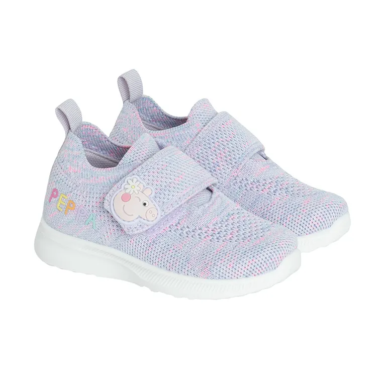 Cool Club, Pantofi sport pentru fete, violet, imprimeu Peppa Pig