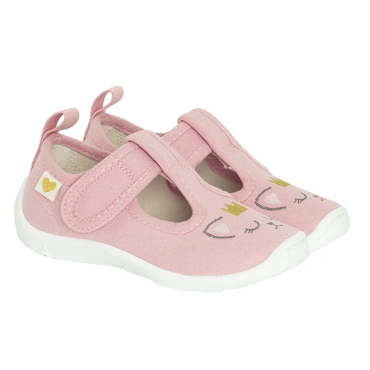 Cool Club, Papuci de casa pentru fete, roz, brant din piele