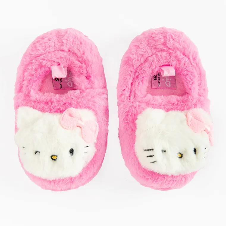 Cool Club, Papuci de casa pentru fete, roz, imprimeu Hello Kitty