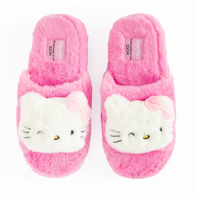 Cool Club, Papuci de casa pentru fete, roz, imprimeu Hello Kitty