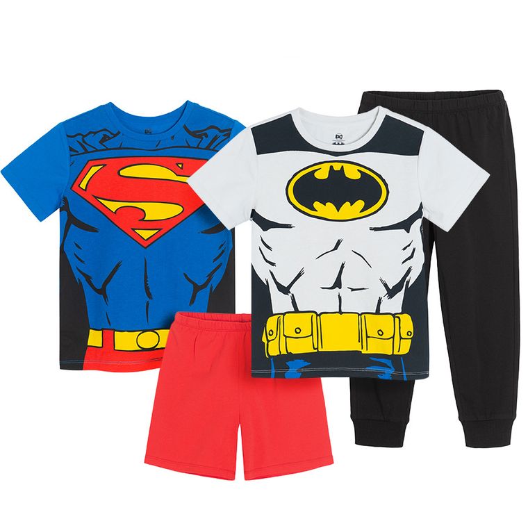 Cool Club, Pijama pentru baieti, mix, imprimeu DC Comics