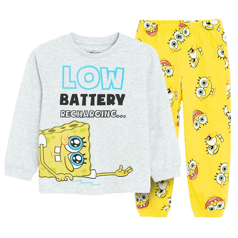 Cool Club, Pijama pentru baieti, mix, imprimeu SpongeBob