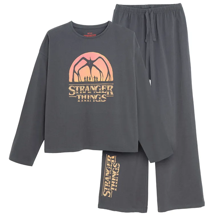 Cool Club, Pijama pentru fete, granit, Stranger Things